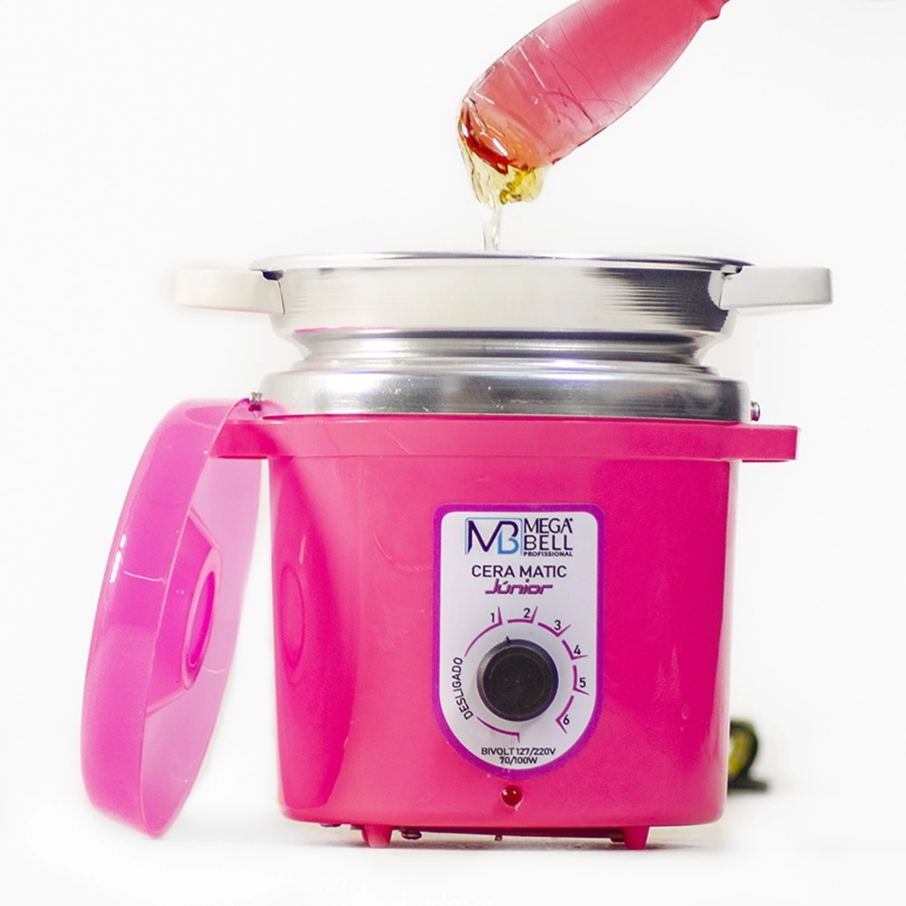Produto: Mega Bell Matic Junior Refil Pink - Aquecedor de Cera Bivolt 400g