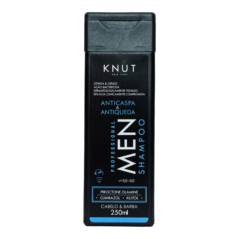 Produto: Knut Professional Men 2 em 1 Cabelo & Barba - Shampoo 250ml
