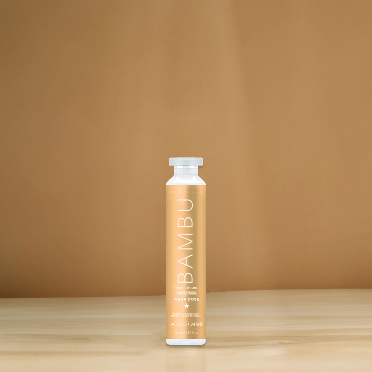 Produto: Kit 6 Ampolas de Tratamento Jacques Janine Professional Bambu Força e Brilho