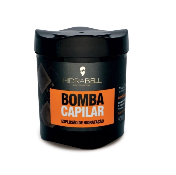 Hidrabell Bomba Capilar - Mascara de Hidratacao 450g Produto: Hidrabell Bomba Capilar - Mascara de Hidratacao 450g