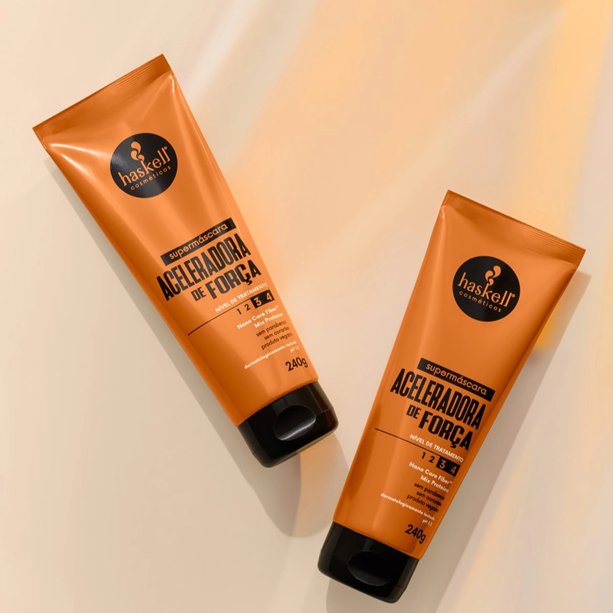 Produto: Kit Haskell Supermascara Aceleradora de Força e Lamelar Óleo (2 produtos)