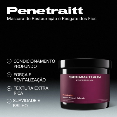 Máscara Capilar Sebastian Professional Penetraitt 500ml Produto Máscara Capilar Sebastian Professional Penetraitt 500ml
