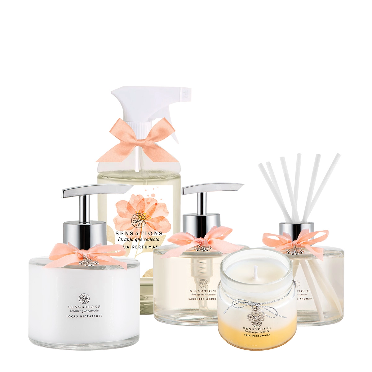 Kit Flora Vie Laranja que Conecta Completo (5 produtos) Produto: Kit Flora Vie Laranja que Conecta Completo (5 produtos)