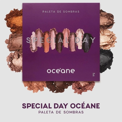 Kit Paleta Multifuncional Face It All e Paleta de Sombras Special Day Océane Purple 50.6g Produto Kit Paleta Multifuncional Face It All e Paleta de Sombras Special Day Océane Purple 50.6g