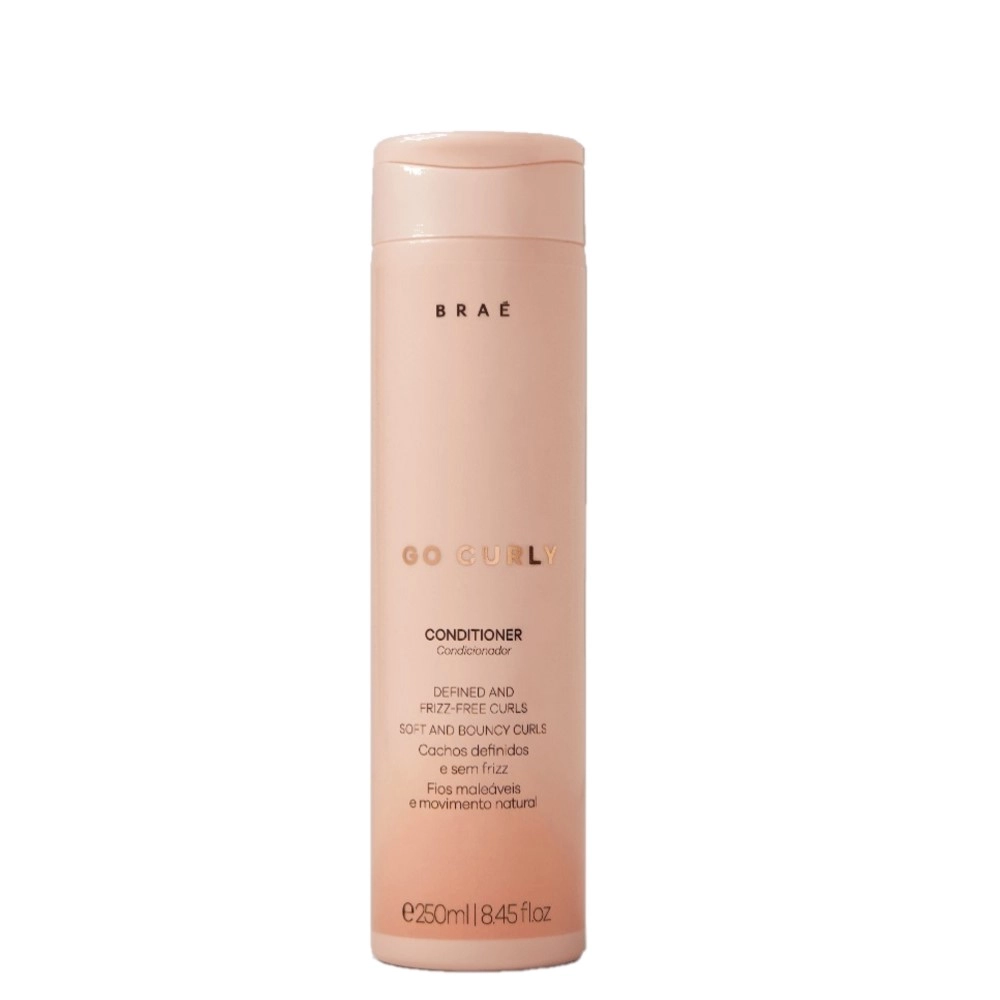 Produto: Kit Braé Go Curly Shampoo Condicionador e Essential Oil Blend (3 produtos)