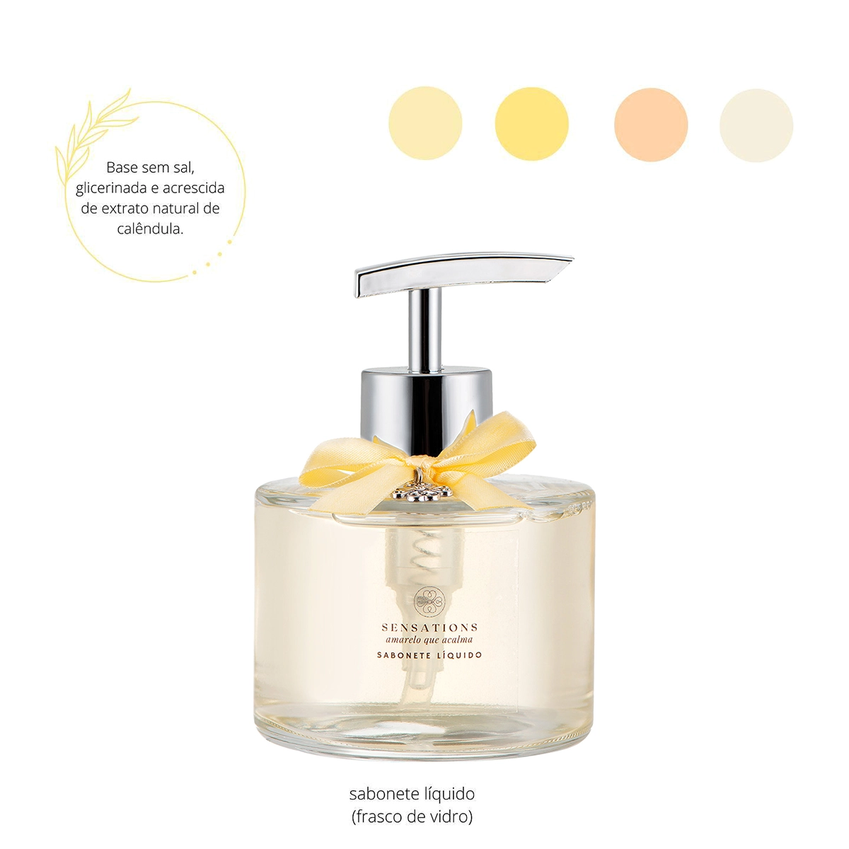 Produto: Flora Vie Sensations Amarelo Que Acalma - Sabonete Líquido 240ml