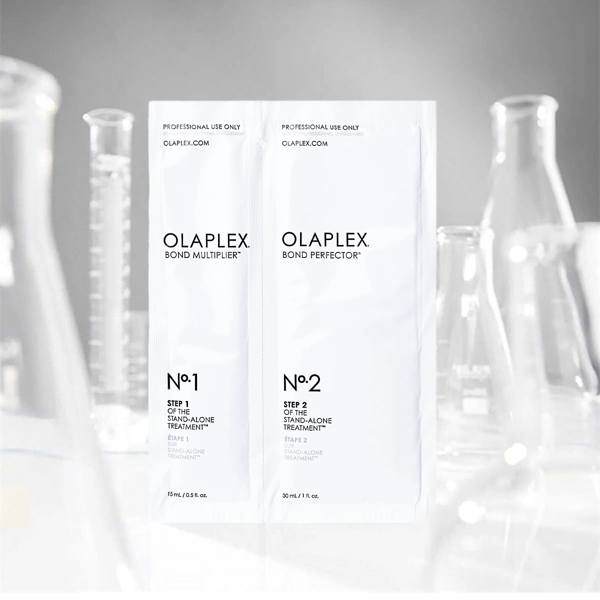 Produto: Kit Stand Alone Treatment Dose Única Olaplex 15ml e 30ml