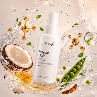 Leave-in Spray Miracle Elixir Keune 150ml Produto Leave-in Spray Miracle Elixir Keune 150ml