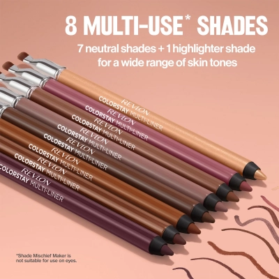 Revlon ColorStay Multiliner 012 High Point - Lápis Multifuncional 1g Produto Revlon ColorStay Multiliner 012 High Point - Lápis Multifuncional 1g