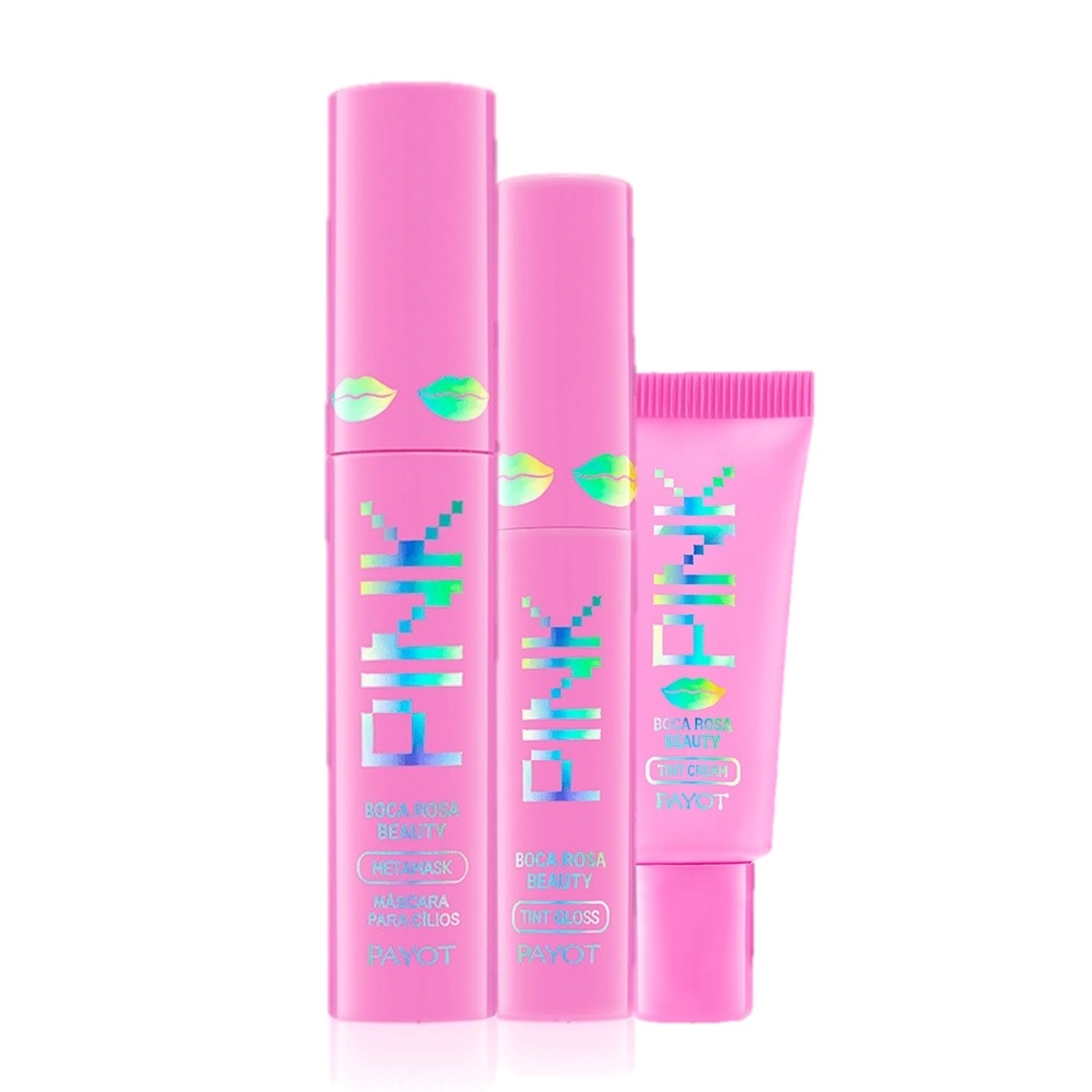 Kit Boca Rosa Beauty Pink Make Dia a Dia Basica (3 Produtos) Produto: Kit Boca Rosa Beauty Pink Make Dia a Dia Basica (3 Produtos)