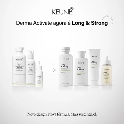 Produto: Kit Shampoo e Condicionador Keune Long & Strong Fortalecimento Profundo