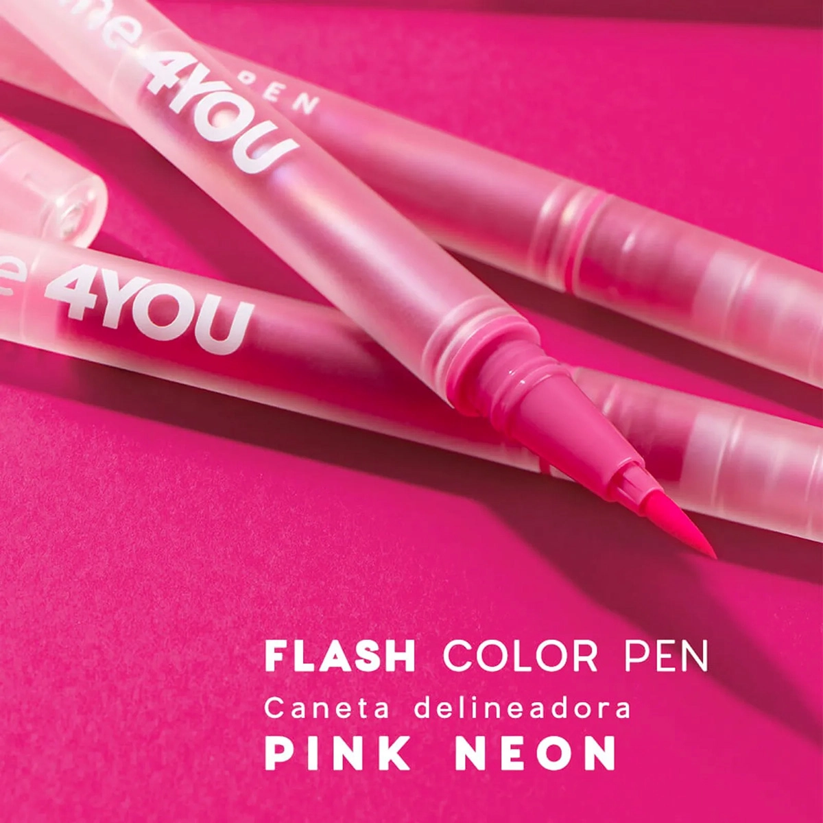 Caneta Delineadora Flash Color Neon Pink Océane 4you 0,7g Produto Caneta Delineadora Flash Color Neon Pink Océane 4you 0,7g