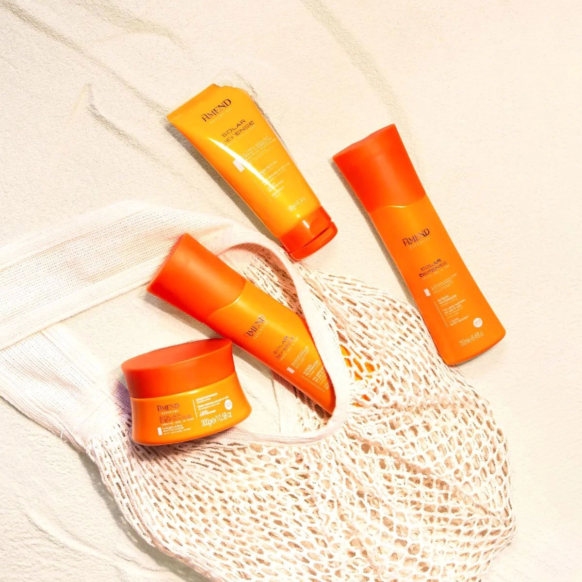 Produto: Kit Amend Expertise Solar Defense Shampoo Condicionador Máscara e Fluído Antiumidade (4 produtos)