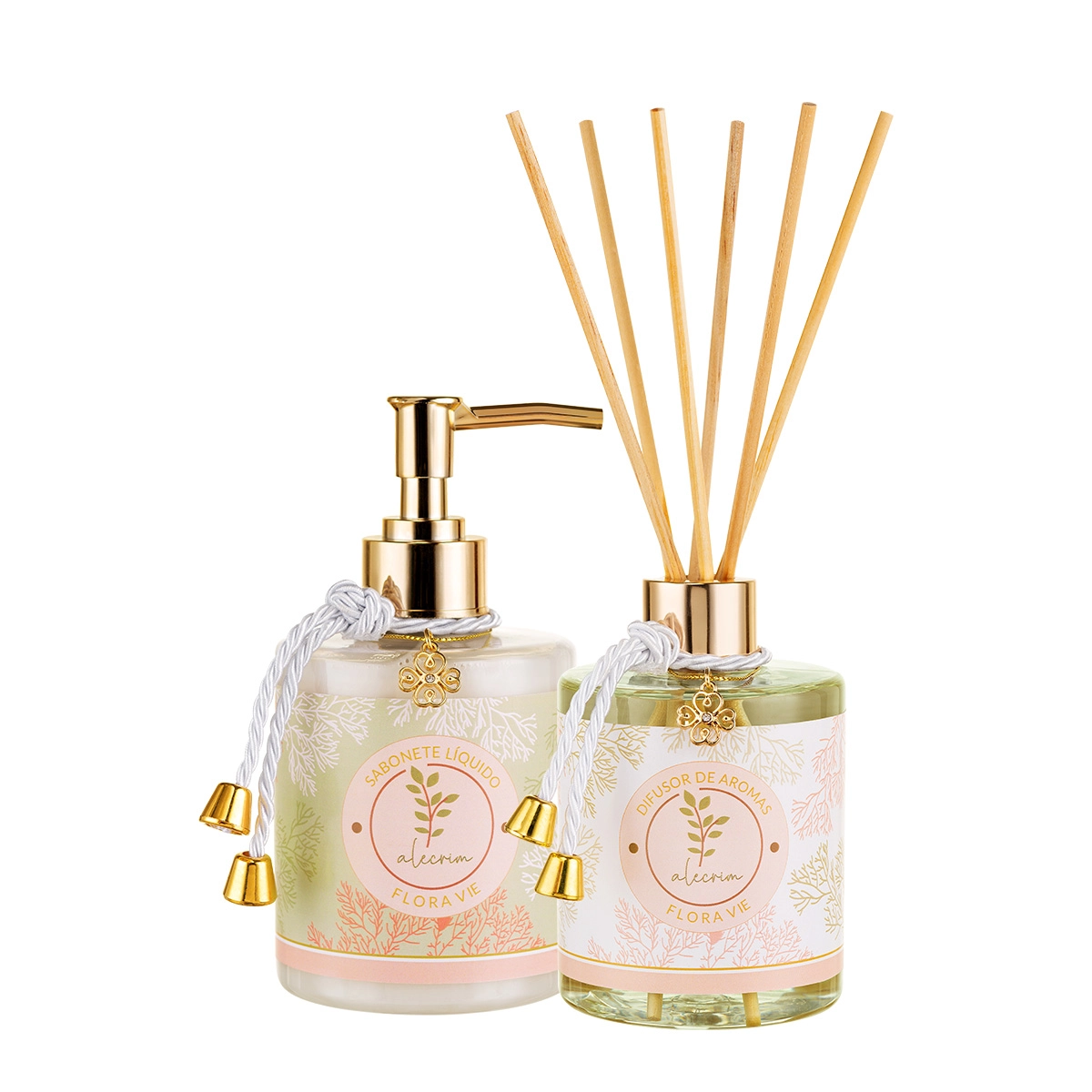 Produto: Kit Flora Vie Alecrim Sabonete Líquido e Difusor de Aromas (2 produtos)