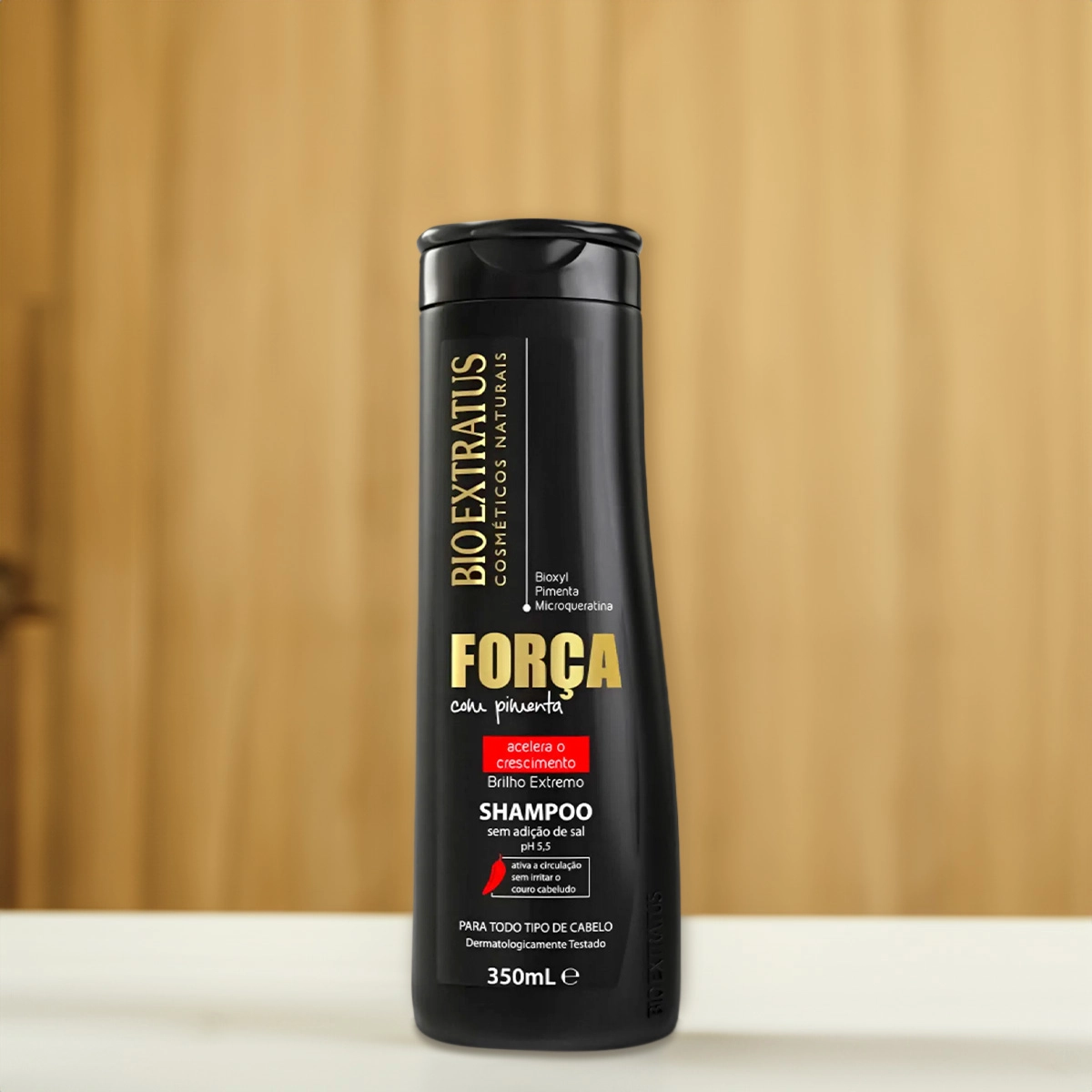 Produto: Kit Bio Extratus Força Com Pimenta Shampoo e Máscara P (2 produtos)