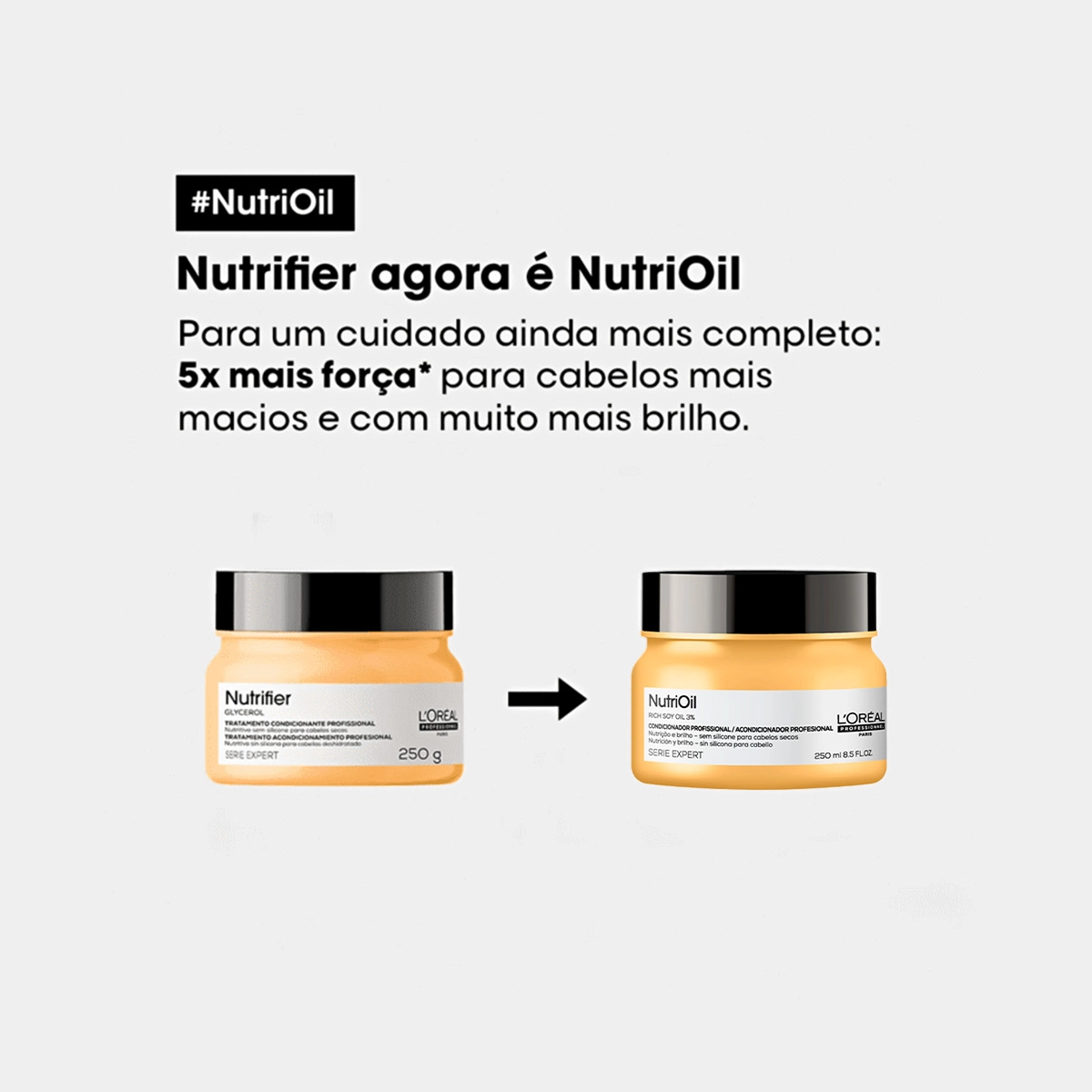 Produto: Kit L'Oréal Professionnel NutriOil - Máscara Capilar 250ml (2 unidades)