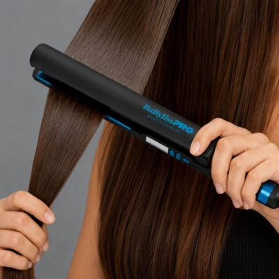 Prancha Alisadora Iônica Digital Bivolt 32mm BaByliss Pro Nano Titanium Produto Prancha Alisadora Iônica Digital Bivolt 32mm BaByliss Pro Nano Titanium