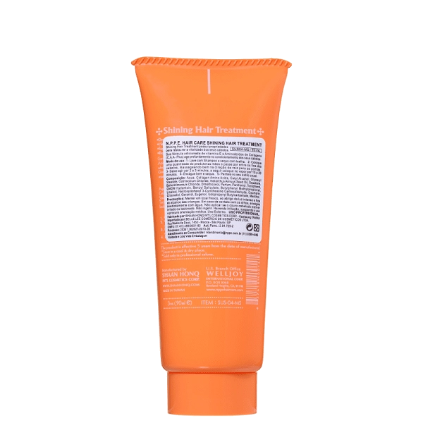 Produto: Máscara Capilar Shining Hair Treatment N.P.P.E. 90ml