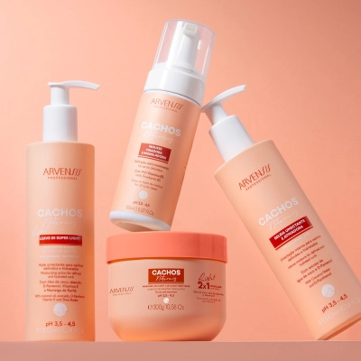 Mousse Modelador Cachos Naturais Light Arvensis 150ml Produto Mousse Modelador Cachos Naturais Light Arvensis 150ml