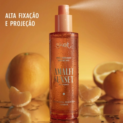Produto: Kit Hidratante Corporal e Perfume Mist Amalfi Sunset Skelt 200g e 100ml