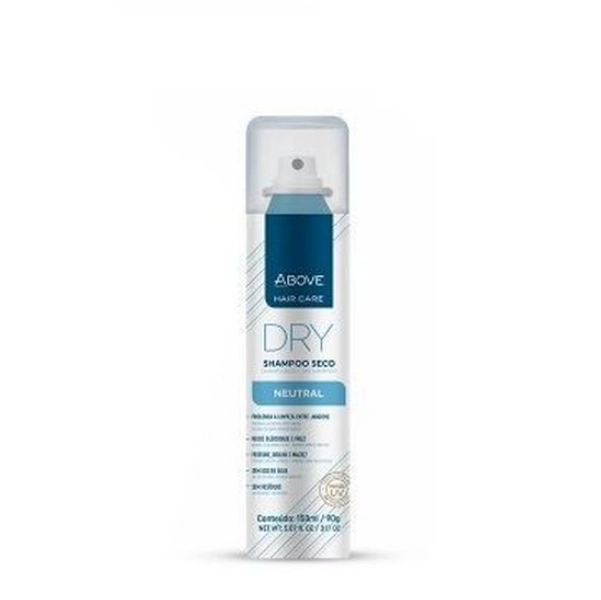 Produto: Shampoo Seco Above Neutral Reduz Frizz Brilho Maciez 150ml