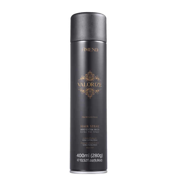 Produto: Hair Spray Fixador Ultra Forte Amend Valorize 400ml 6 Unidades