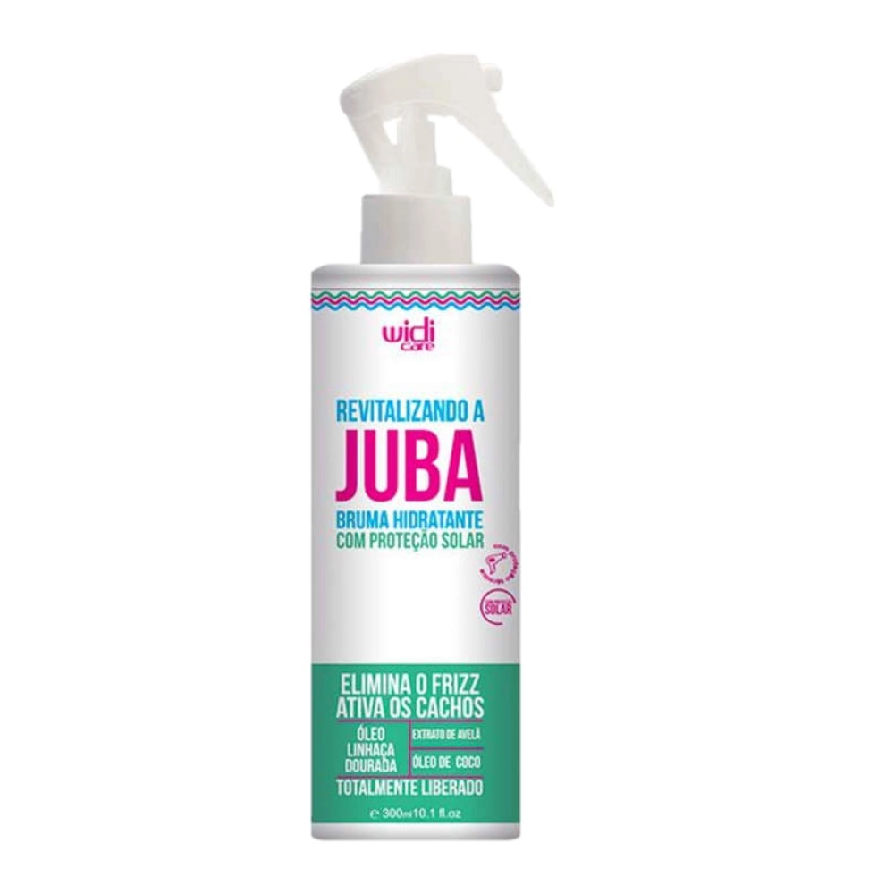 Widi Care Revitalizando a Juba - Bruma Hidratante 300ml Produto: Widi Care Revitalizando a Juba - Bruma Hidratante 300ml