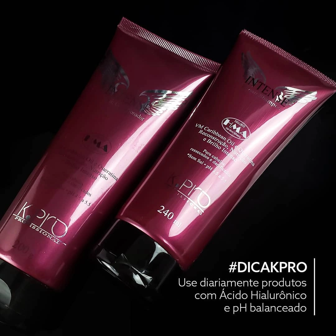 Produto: Kit K.Pro Profissional Intense Repair Shampoo Condicionador e Sérum Caviar (3 produtos)