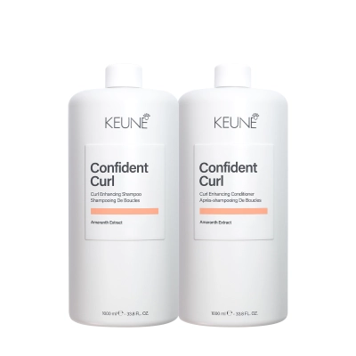 Kit Shampoo e Condicionador Keune Confident Curl Cachos Definidos 1 Litro Produto Kit Shampoo e Condicionador Keune Confident Curl Cachos Definidos 1 Litro