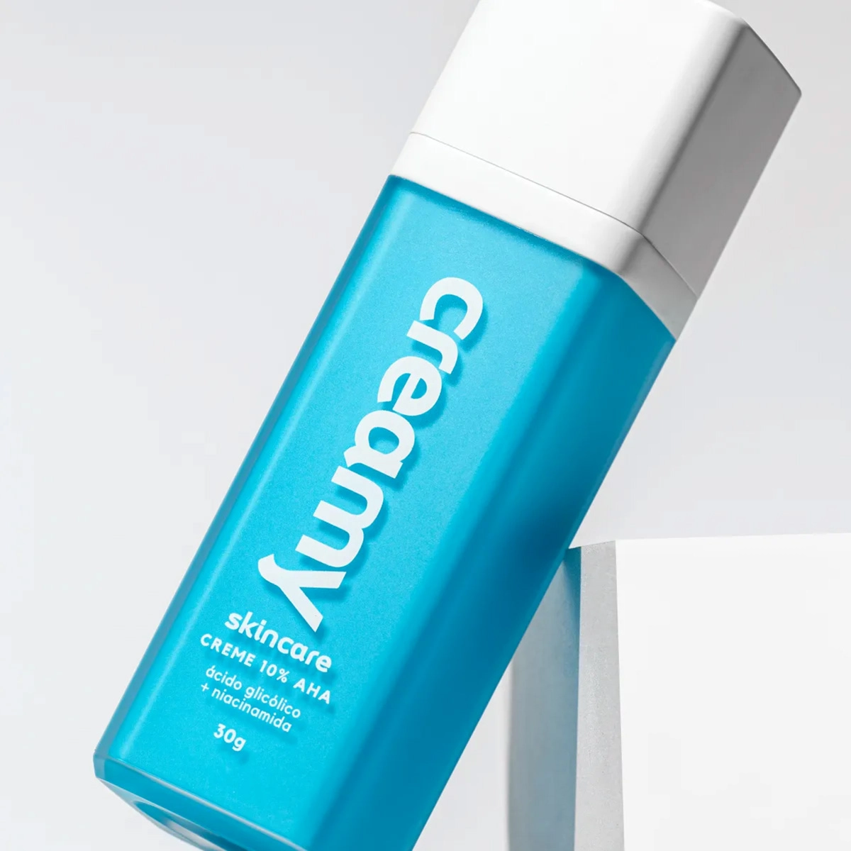 Produto: Kit Creamy Ácido Glicólico Creme Redutor de Linhas e Escova de Limpeza Facial 2 em 1 (2 produtos)