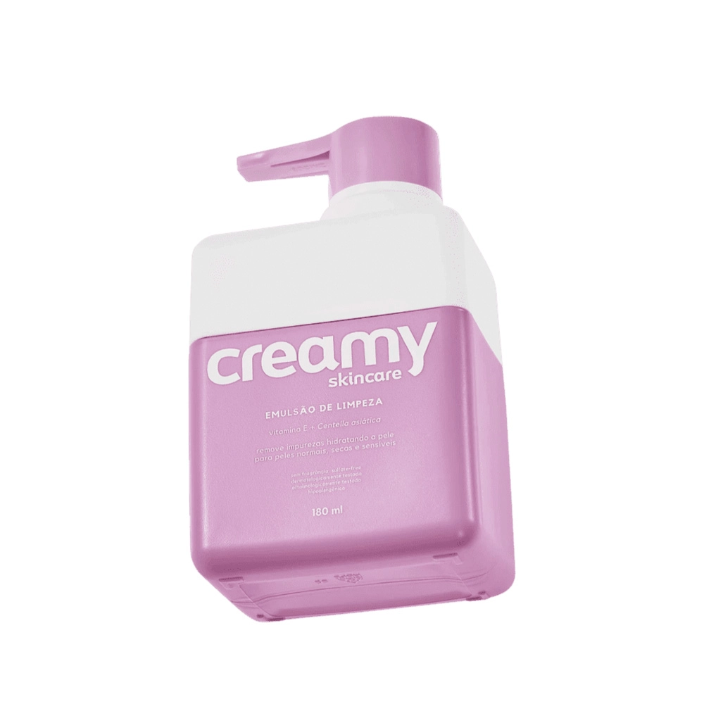 Produto: Kit Creamy Skincare Emulsão de Limpeza Sérum (2 produtos)