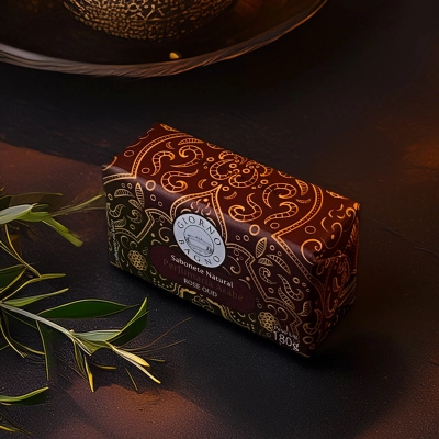 Produto Giorno Bagno Perfumaria Árabe Rose Oud - Sabonete Natural 180g