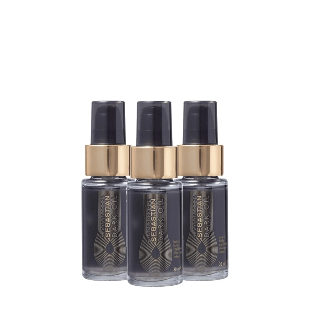 Kit Sebastian Professional Dark Oil - Oleo Capilar 30ml (3 Unidades) Produto: Kit Sebastian Professional Dark Oil - Oleo Capilar 30ml (3 Unidades)