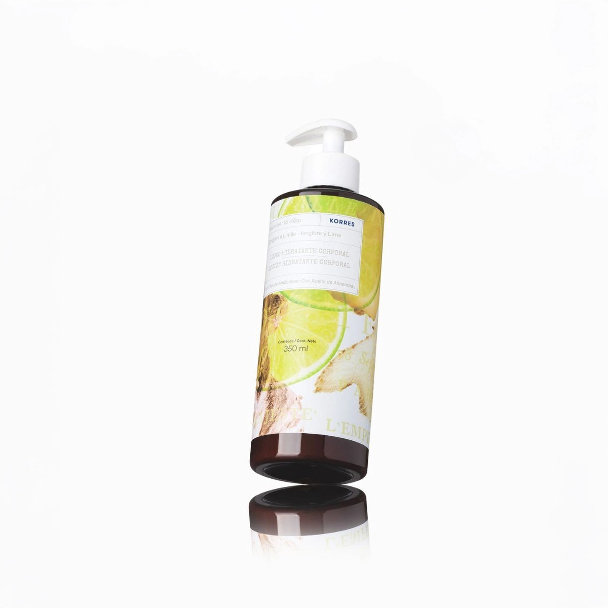 Produto: Hidratante Corporal Gengibre e Limão Korres 350ml