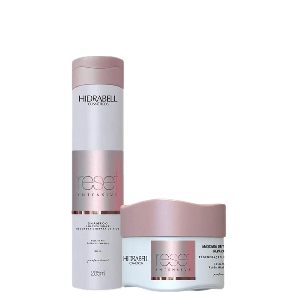 Produto: Kit Hidrabell Reset Intensive Regeneracao Capilar (2 Produtos)