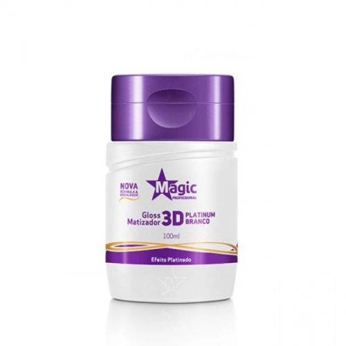 Produto: Magic Color Gloss Matizador 3D - Platinum Branco 100ml