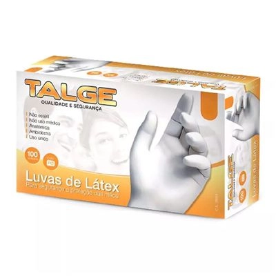 Luvas de Látex com Pó M 100 Unid Talge Produto: Luvas de Látex com Pó M 100 Unid Talge