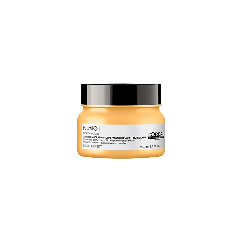 Kit L'Oréal Professionnel Nutri Oil Shampoo 300ml Condicionador 250ml e Leave-in 150ml Produto Kit L'Oréal Professionnel Nutri Oil Shampoo 300ml Condicionador 250ml e Leave-in 150ml