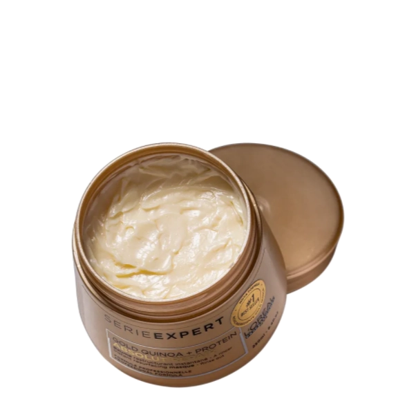 Kit Absolut Repair Gold Quinoa Protein L'Oréal Professionnel Shampoo 300ml Máscara 250g Leave-in 190ml Produto Kit Absolut Repair Gold Quinoa Protein L'Oréal Professionnel Shampoo 300ml Máscara 250g Leave-in 190ml