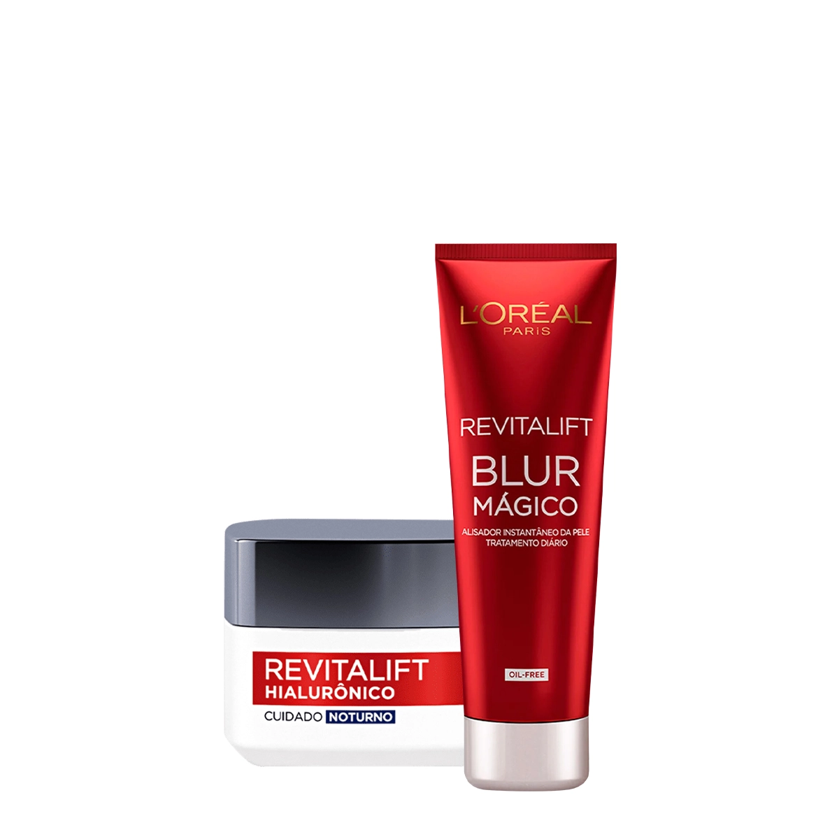 Produto: Kit L'Oréal Paris Revitalift Hialurônico Noite e Primer (2 produtos)