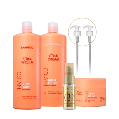 Produto: Kit Wella Professionals Invigo Nutri-Enrich - Tratamento e Nutrição (6 produtos)