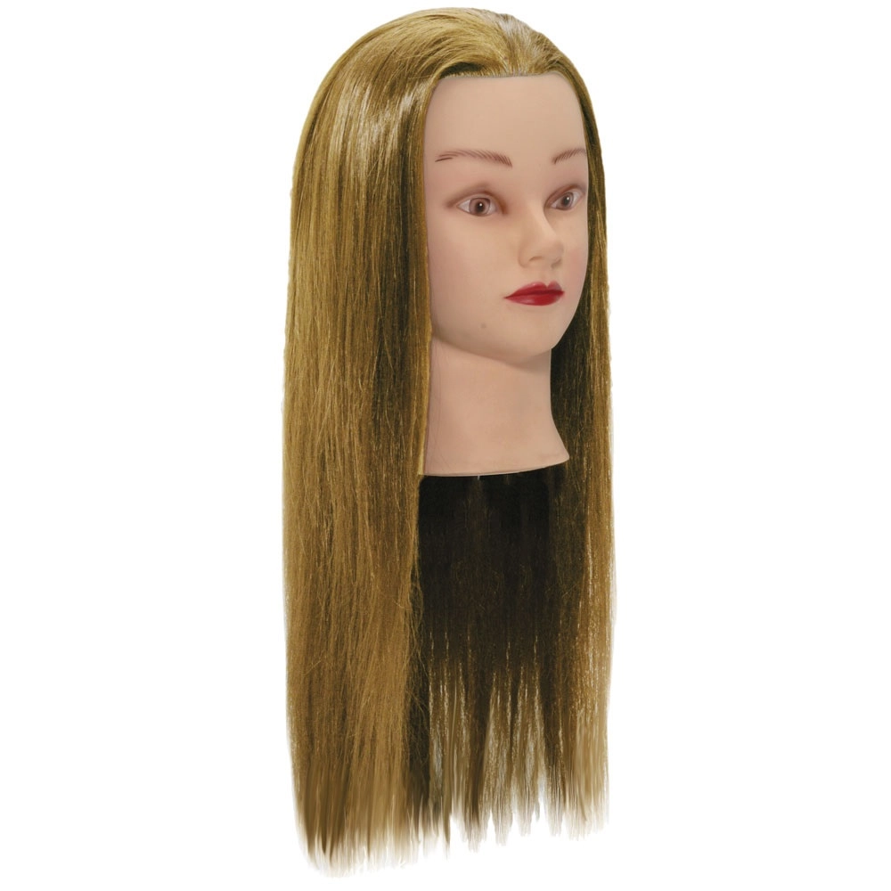 Produto: Santa Clara Cabeça Cabelo Loiro Para Treino De Penteados E Cortes