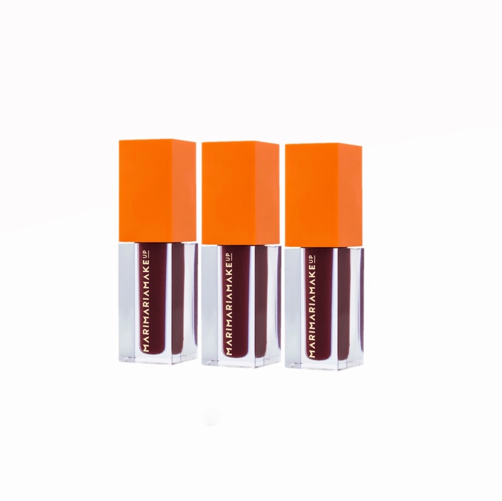 Produto: Kit Mari Maria Makeup Ginger Matte Hera - Batom Líquido (3 unidades)
