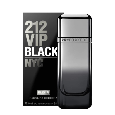 Produto: Carolina Herrera 212 VIP Black Elixir Eau de Parfum - Perfume Masculino 100ml