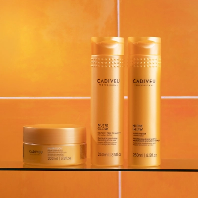 Produto Kit Tratamento Capilar Cadiveu Nutri Glow 6 Produtos 250ml 250ml 200ml 150ml 200ml 60ml