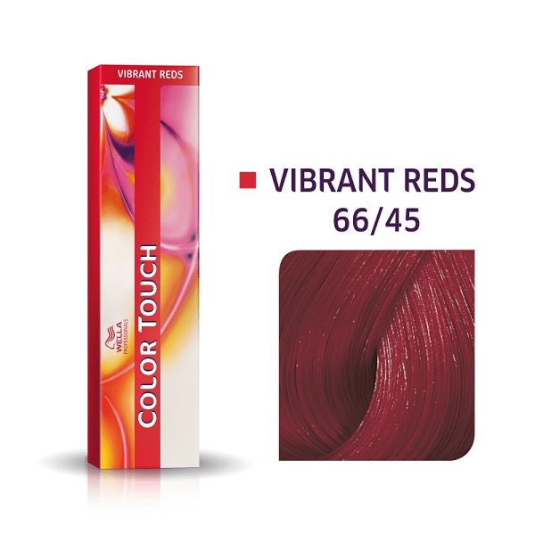 Produto: Tonalizante Color Touch 66/45 Louro Escuro Intenso Vermelho Acaju Wella Professionals 60g