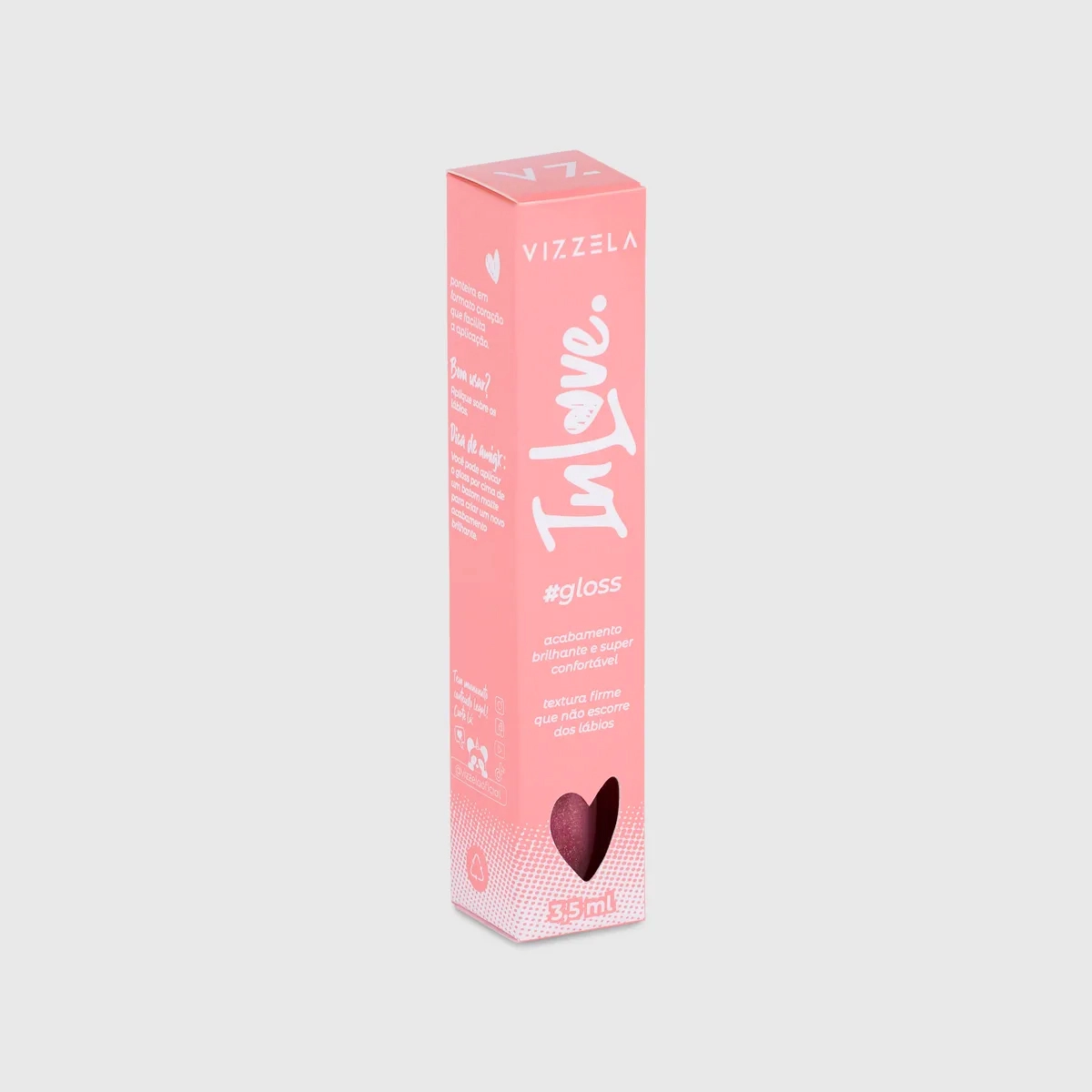 Produto: Gloss Labial In Love Cor 01 Mozão 3,5g Vizzela