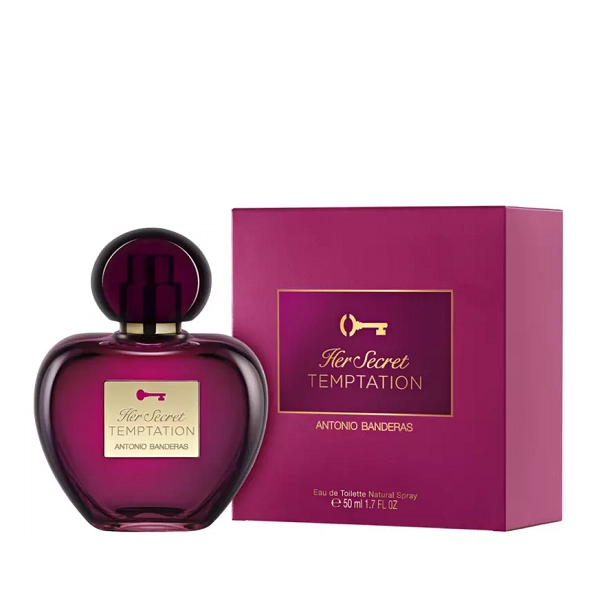 Produto: Perfume Feminino Her Secret Temptation Antonio Banderas Eau De Toilette 50ml