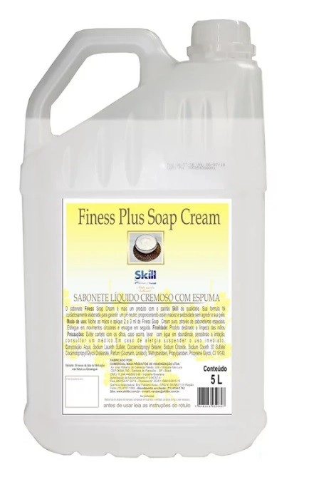 Produto: Sabonete Liquido Cremoso Com Espuma Skill 5Litros