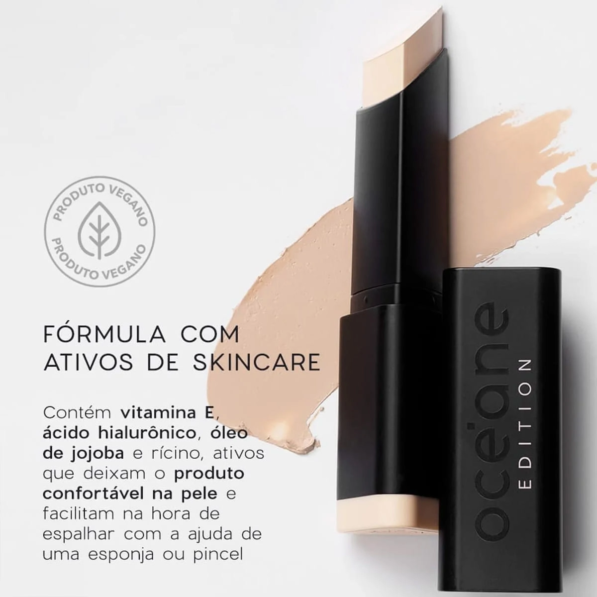 Produto: Base em Bastão Edition Semi-Matte Ivory Océane 8g